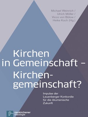 cover image of Kirchen in Gemeinschaft--Kirchengemeinschaft?